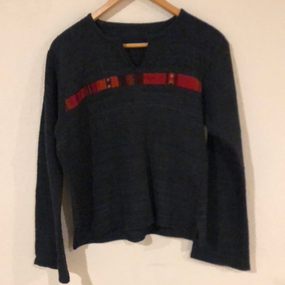 One-of-a-Kind Wool Knit Sweater